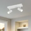 LED Deckenstrahler Weiß 2-flammig, Breite 26cm