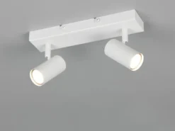 LED Deckenstrahler Weiß 2-flammig, Breite 26cm