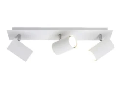 LED Deckenstrahler Weiß 3-flammig, Breite 48cm