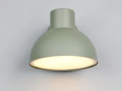 LED Downlight Außenwandleuchte Retro Style Grün, Ø 20cm