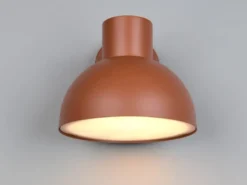 LED Downlight Außenwandleuchte Retro Style Apricot, Ø 20cm
