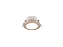 LED Einbaustrahler ARGUS Chrom mit Fernbedienung dimmbar & RGBW, Ø 8cm