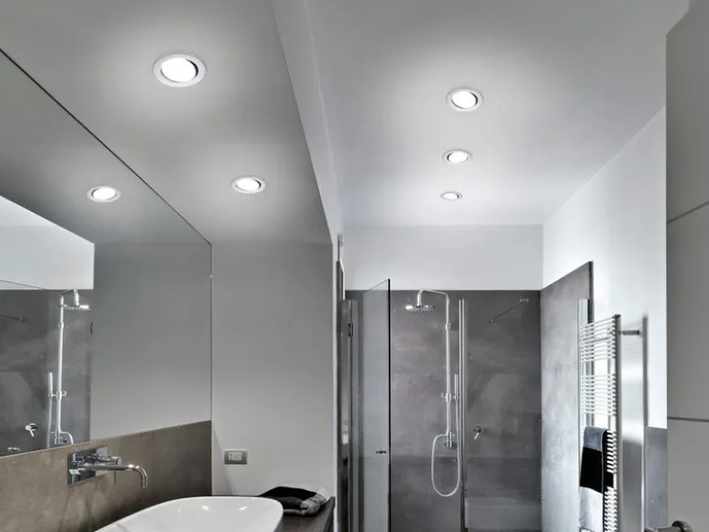 LED Einbaustrahler 2er Set rund schwenkbar dimmbar Nickel matt 5,5W Deckenlampe