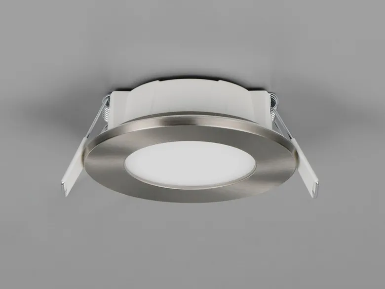 LED Einbaustrahler HIMAL 230V dimmbar mit 2 Lichtfarben für Badezimmer, Ø 8,5cm