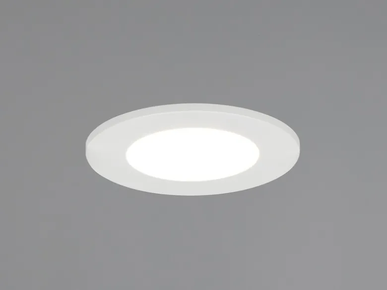 LED Einbaustrahler HIMAL 230V dimmbar mit 2 Lichtfarben für Badezimmer, Ø 8,5cm