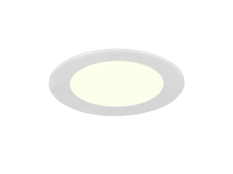 LED Einbaustrahler KIBO 230V mit 3 Lichtfarben inklusive Tageslichtweiß, Ø 12cm