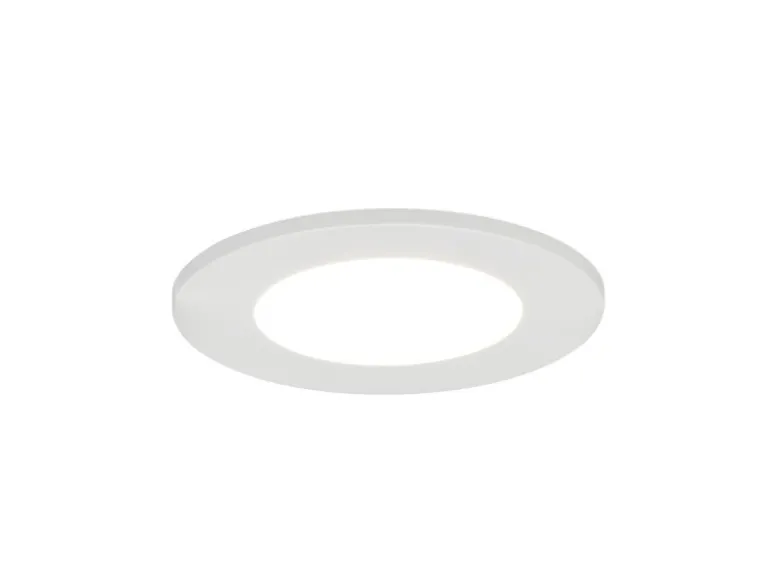LED Einbaustrahler LAMONT 230V dimmbar, Badezimmer geeignet, Ø 8cm