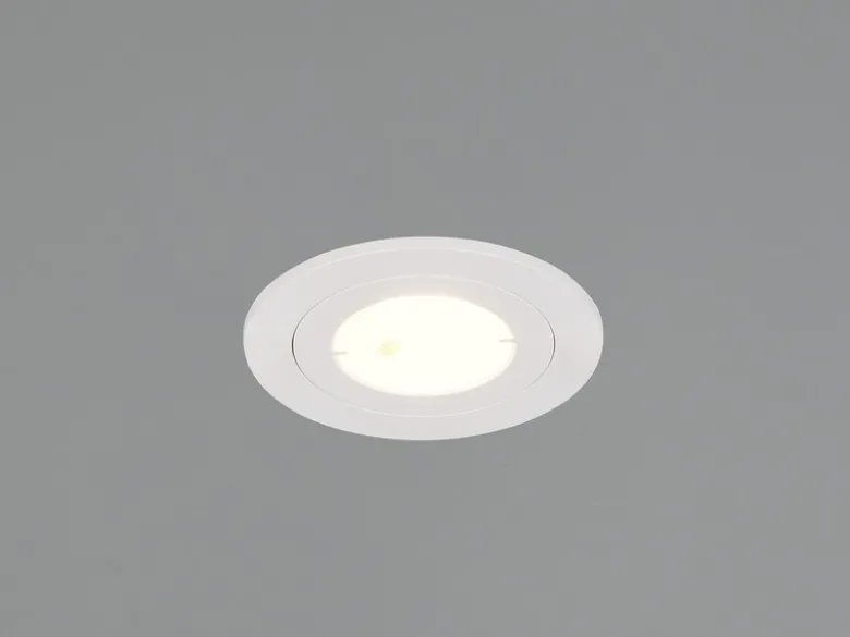 LED Einbaustrahler LAMONT 230V dimmbar, Badezimmer geeignet, Ø 8cm
