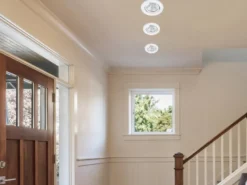 LED Einbaustrahler PAMIR dimmbar rund Ø8,5cm schwenkbar Weiß matt
