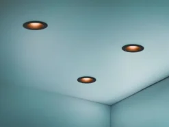 LED Einbaustrahler 230V 3er Set dimmbar, 3 Lichtfarben für Badezimmer, Ø 11cm