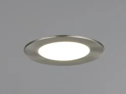 LED Einbaustrahler 230V 3er Set dimmbar, 3 Lichtfarben für Badezimmer, Ø 11cm