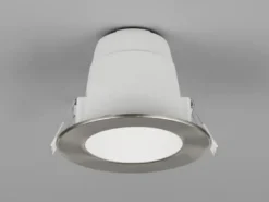 LED Einbaustrahler 230V 3er Set dimmbar, 3 Lichtfarben für Badezimmer, Ø 11cm