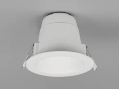 LED Einbaustrahler 230V 3er Set dimmbar, 3 Lichtfarben für Badezimmer, Ø 11cm