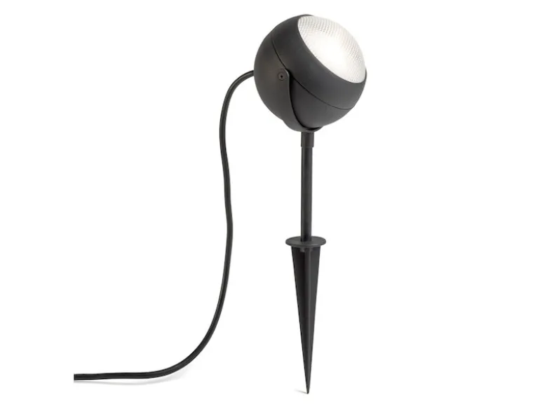 LED-Erdspießstrahler / Gartenstrahler LECCE 40cm Aluminium, schwenkbar, 4W, IP44