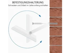 LED Flutlichtstrahler Aluminium Sicherheitsglas, Weiß, 20 Watt, IP54