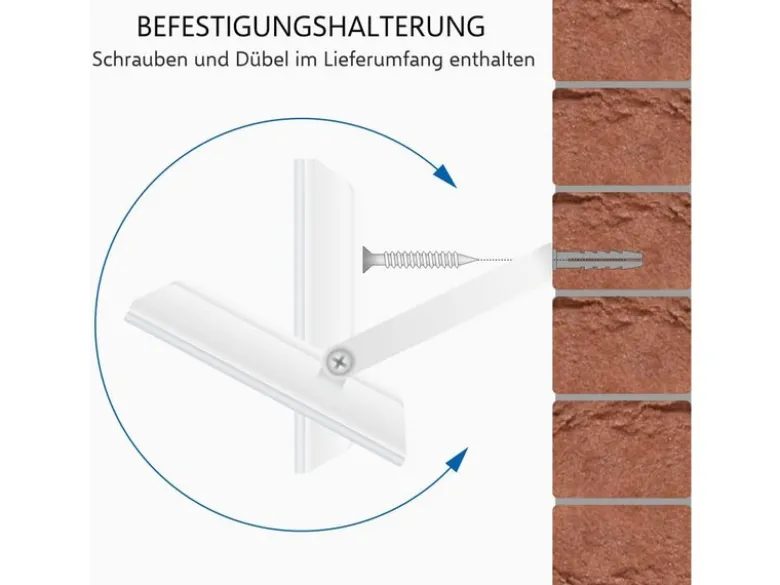 LED Flutlichtstrahler Aluminium Sicherheitsglas, Weiß, 20 Watt, IP54