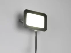 LED Flutlichtstrahler FUNCHAL 30W Aluminium Schwarz, IP65, Breite 14,5cm