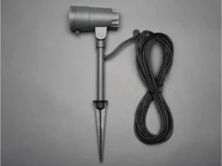 LED Garten Baumstrahler ANDRIA mit Erdspieß, 12V Trafo & 10mtr. Kabel, 27cm hoch