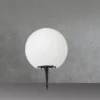 LED Garten Kugelleuchte mit Erdspieß, RGBW Leuchtmittel & Fernbedienung - Ø 38cm