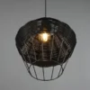 LED Gothic Pendelleuchte Dark Romantic Schwarz Dunkelromantik