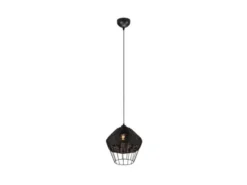 LED Gothic Pendelleuchte Dark Romantic Schwarz Dunkelromantik