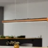 LED Holzbalken Pendelleuchte DEACON dimmbar, Breite 110cm