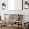 LED Industrial Wandlaterne für Innen & Außen, Bronze Höhe 40cm