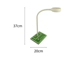 LED Kinder Schreibtischlampe mit Fußballmotiv & Flexarm, Höhe 37cm
