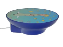 LED Kinderzimmer Wandlampe Kleiner Prinz Blau, Ø 25cm