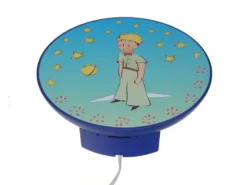 LED Kinderzimmer Wandlampe Kleiner Prinz Blau, Ø 25cm