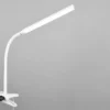 LED Klemmleuchte NEVADA Weiß dimmbar & 3 Lichtfarben, Höhe 38-69cm