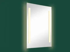 LED Lichtspiegel Bad Wandspiegel LINA rechteckig 50x70cm