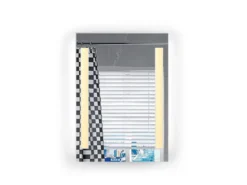 LED Lichtspiegel Bad Wandspiegel LINA rechteckig 50x70cm