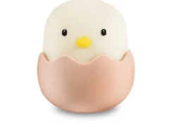 LED Nachtlicht EGGY EGG, per USB aufladbar, dimmbar, 7 Lichtfarben - Höhe 12cm