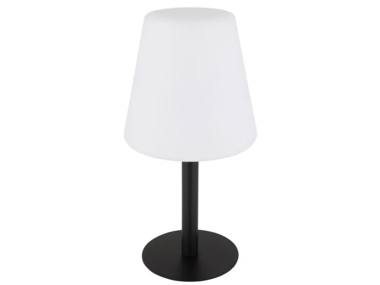 LED Outdoor Solar Tischleuchte mit RGB Farbwechsel, Höhe 30cm