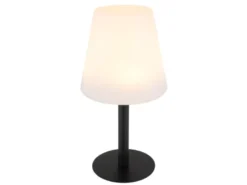 LED Outdoor Solar Tischleuchte mit RGB Farbwechsel, Höhe 30cm
