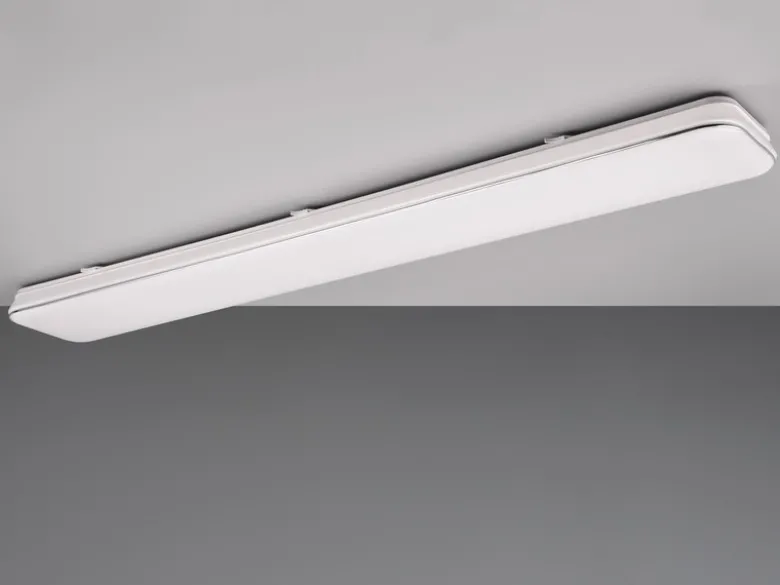 LED Panel Deckenleuchte BLANCA flach, hell & dimmbar, Warmweiß, Breite 120cm