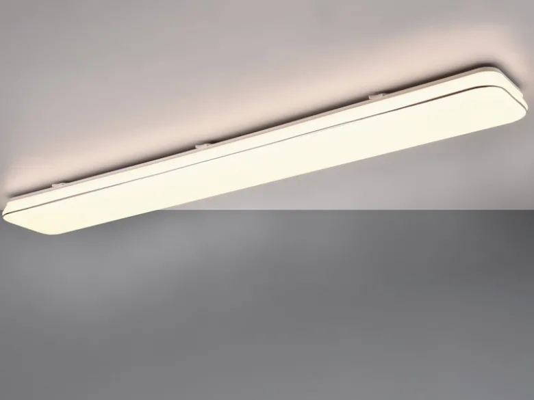 LED Panel Deckenleuchte BLANCA flach, hell & dimmbar, Warmweiß, Breite 120cm