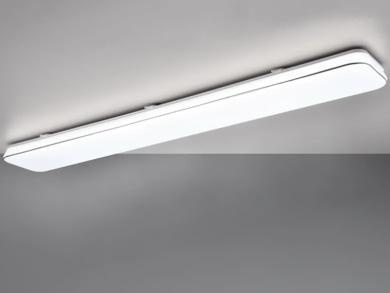 LED Panel Deckenleuchte BLANCA flach, hell & dimmbar, Neutralweiß, Breite 120cm
