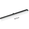 LED Panel Schwarz Breite 50,5cm für 2-Phasen Schienensystem DUOline