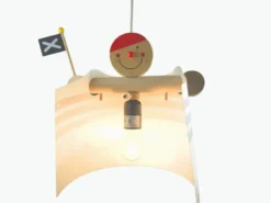 LED Pendellampe für kleine Abenteurer, Kinderzimmerleuchte LAMPENPIRAT