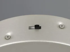 LED Pendelleuchte AMADOR Metall Silber, dimmbar & Lichtfarbe einstellbar Ø 45cm