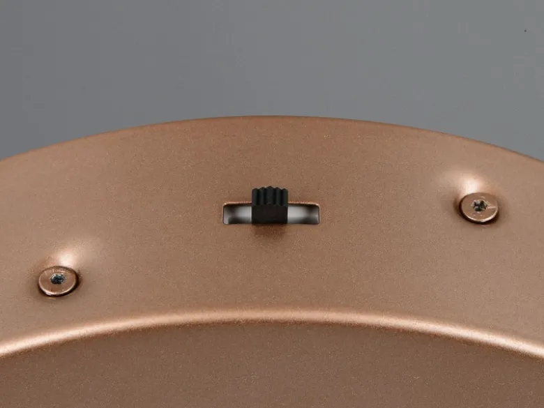 LED Pendelleuchte AMADOR Metall Coffee, dimmbar & Lichtfarbe einstellbar Ø 45cm