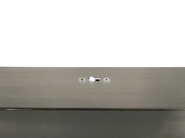 LED Pendelleuchte ARCOLA stufenlos höhenverstellbar Silber, Breite 115cm