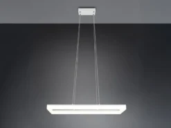 LED Pendelleuchte CAMINO modern in Weiß, Breite 70cm
