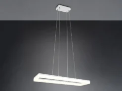 LED Pendelleuchte CAMINO modern in Weiß, Breite 70cm