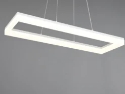 LED Pendelleuchte CAMINO modern in Weiß, Breite 70cm
