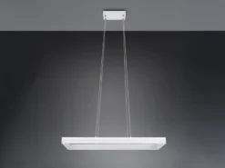 LED Pendelleuchte CAMINO modern in Weiß, Breite 70cm