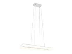 LED Pendelleuchte CAMINO modern in Weiß, Breite 70cm