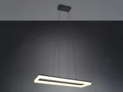 LED Pendelleuchte CAMINO modern in Schwarz, Breite 70cm